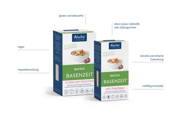 BasenZeit® bio Classic Buchweizen-Brei-Mischung mit Früchten