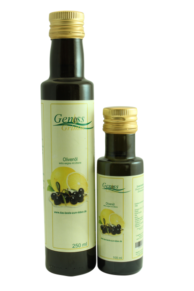 Olivenöl mit Zitrone